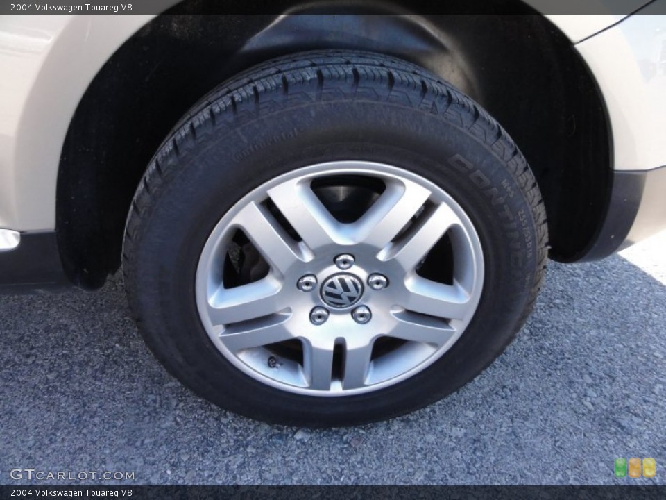 2004 Volkswagen Touareg V8 Wheel and Tire Photo #55692220