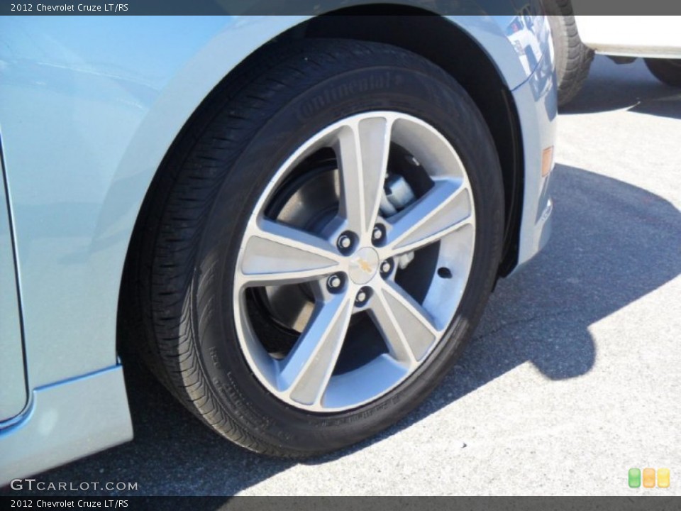 2012 Chevrolet Cruze LT/RS Wheel and Tire Photo #55695808