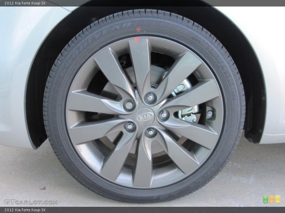 2012 Kia Forte Koup SX Wheel and Tire Photo #55699055