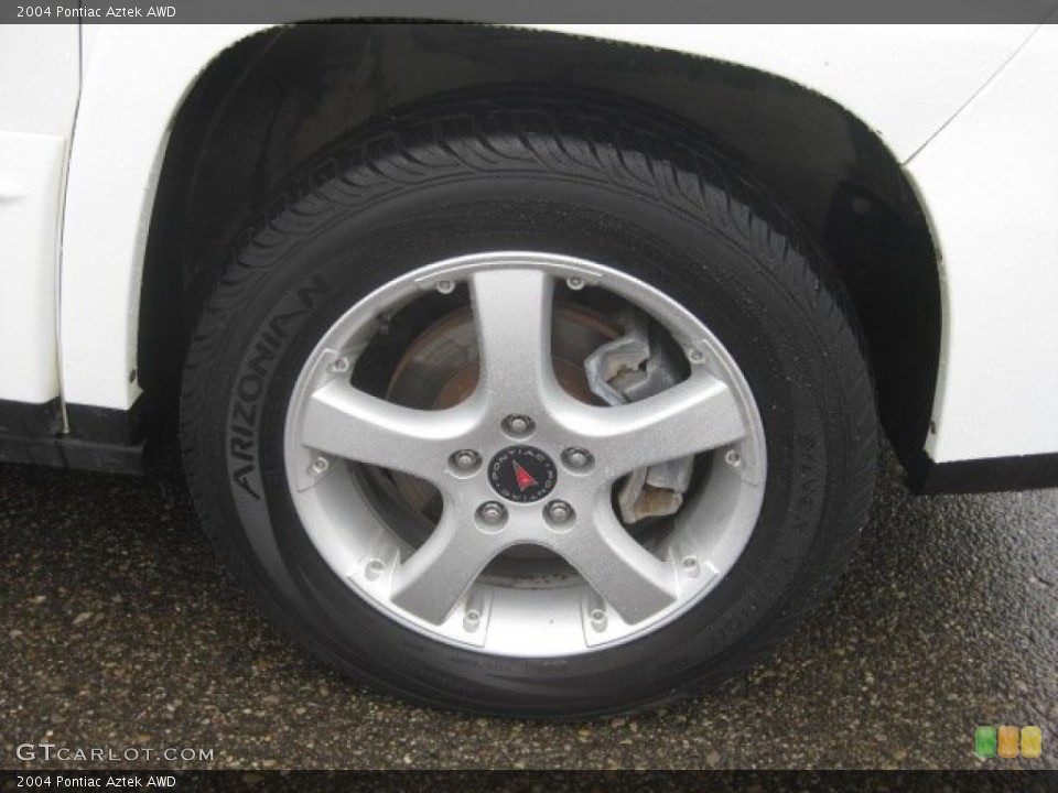 2004 Pontiac Aztek AWD Wheel and Tire Photo #55699828