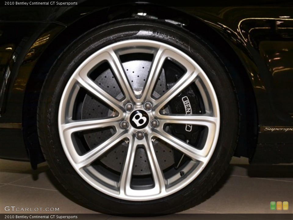2010 Bentley Continental GT Supersports Wheel and Tire Photo #55704140