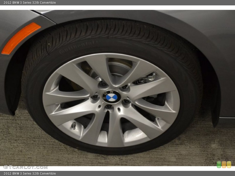 2012 BMW 3 Series 328i Convertible Wheel and Tire Photo #55706345