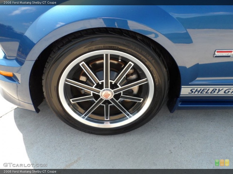 2008 Ford Mustang Shelby GT Coupe Wheel and Tire Photo #55707623