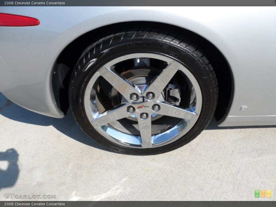 2008 Chevrolet Corvette Convertible Wheel and Tire Photo #55707767