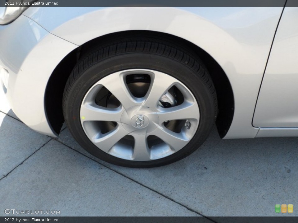 2012 Hyundai Elantra Limited Wheel and Tire Photo #55708376