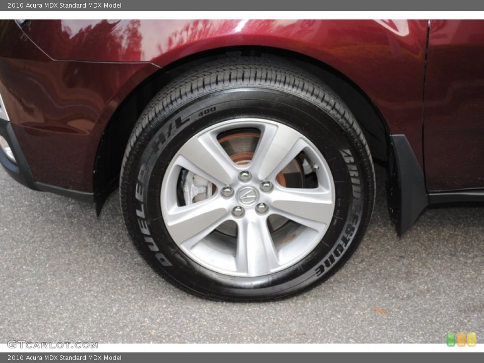 2010 Acura MDX  Wheel and Tire Photo #55709773