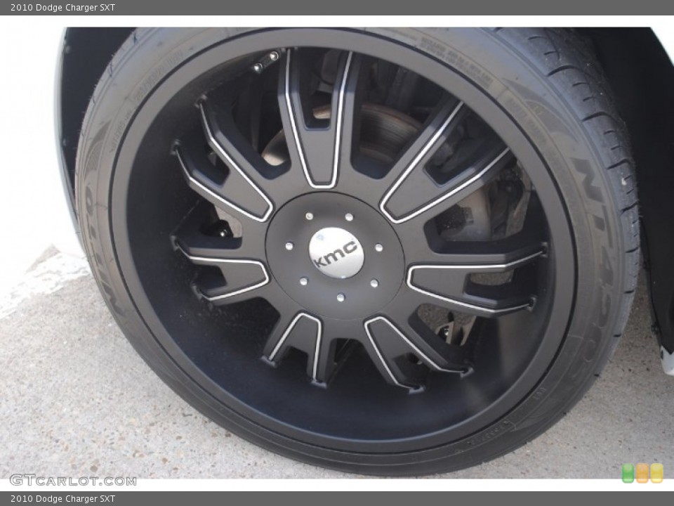 2010 Dodge Charger Custom Wheel and Tire Photo #55712846