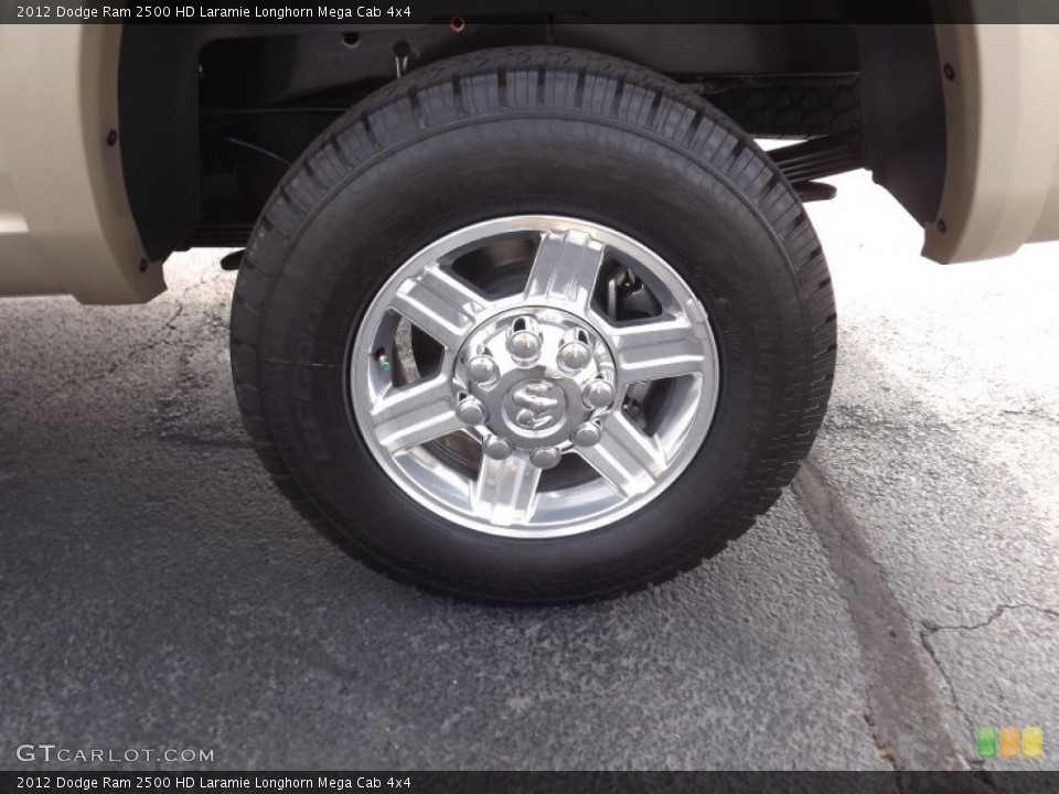 2012 Dodge Ram 2500 HD Laramie Longhorn Mega Cab 4x4 Wheel and Tire Photo #55718779