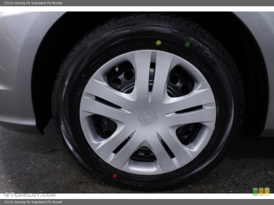 2010 Honda Fit  Wheel and Tire Photo #55720148