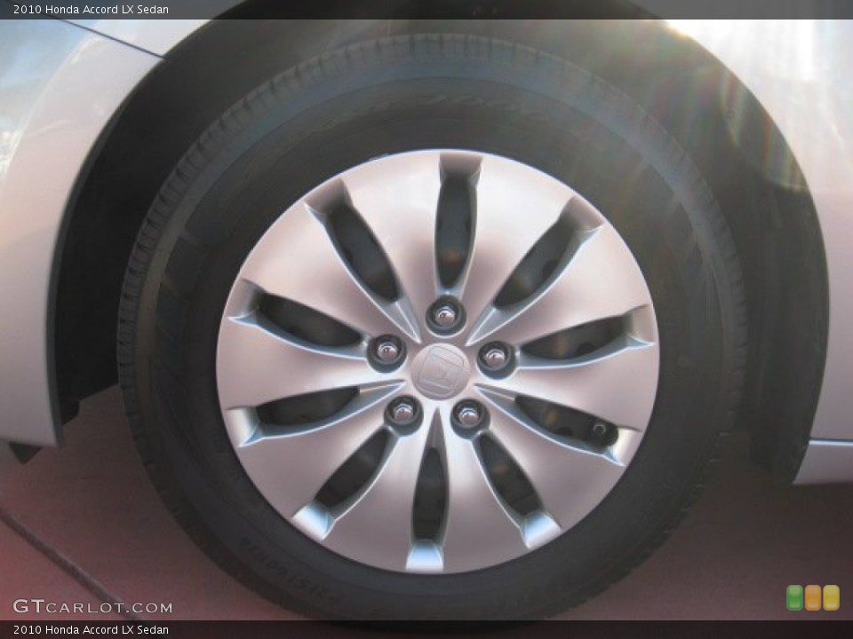 2010 Honda Accord LX Sedan Wheel and Tire Photo #55725280