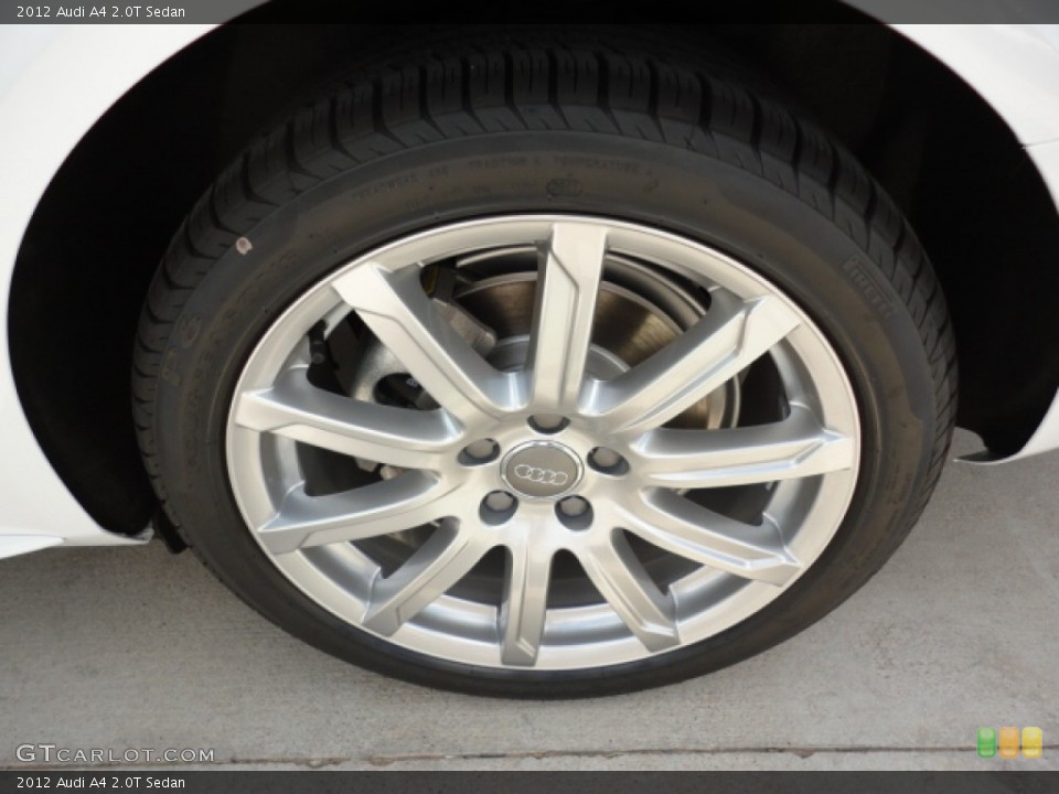2012 Audi A4 2.0T Sedan Wheel and Tire Photo #55730680