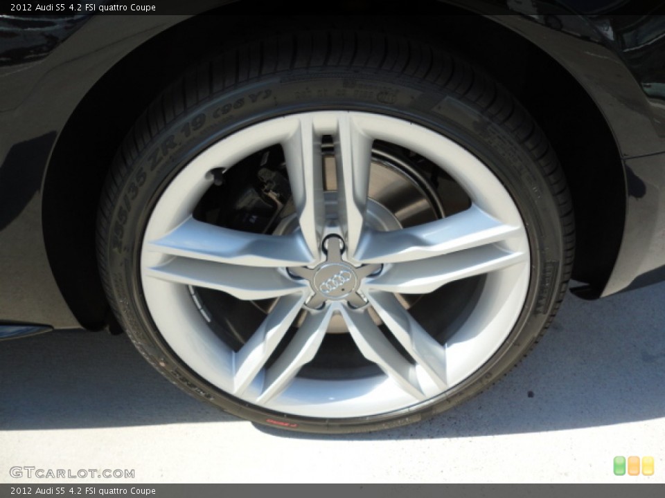 2012 Audi S5 4.2 FSI quattro Coupe Wheel and Tire Photo #55731097