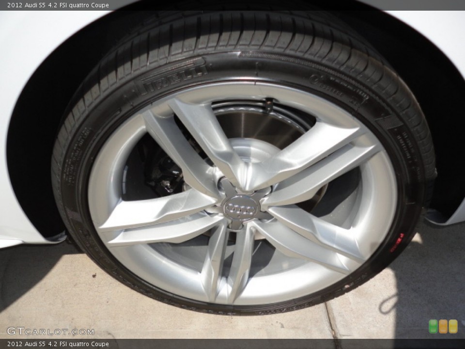 2012 Audi S5 4.2 FSI quattro Coupe Wheel and Tire Photo #55731180