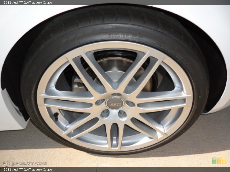 2012 Audi TT 2.0T quattro Coupe Wheel and Tire Photo #55731261