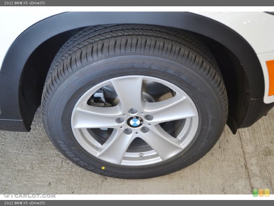 2012 BMW X5 xDrive35i Wheel and Tire Photo #55731574