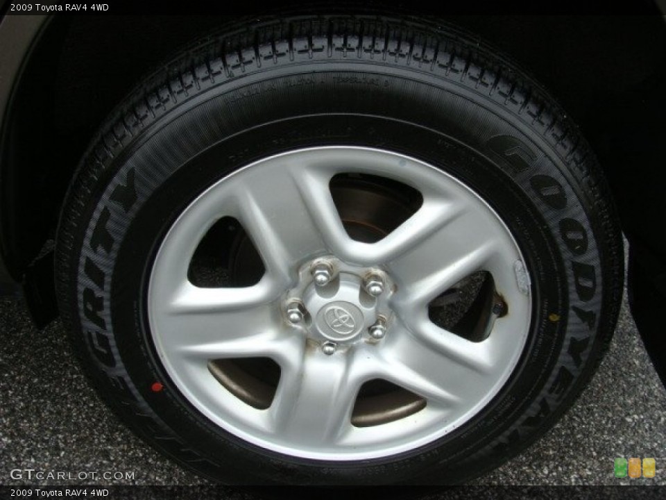 2009 Toyota RAV4 4WD Wheel and Tire Photo #55734726