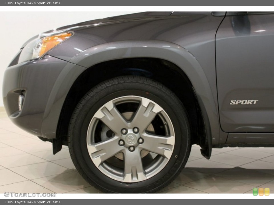 2009 Toyota RAV4 Sport V6 4WD Wheel and Tire Photo #55738234
