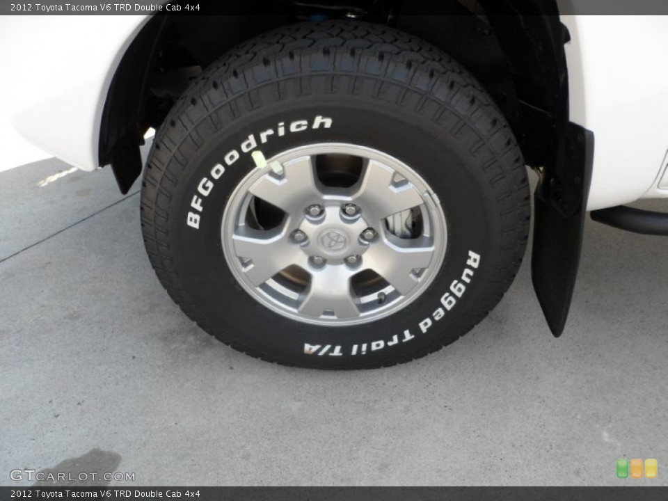 2012 Toyota Tacoma V6 TRD Double Cab 4x4 Wheel and Tire Photo #55738531