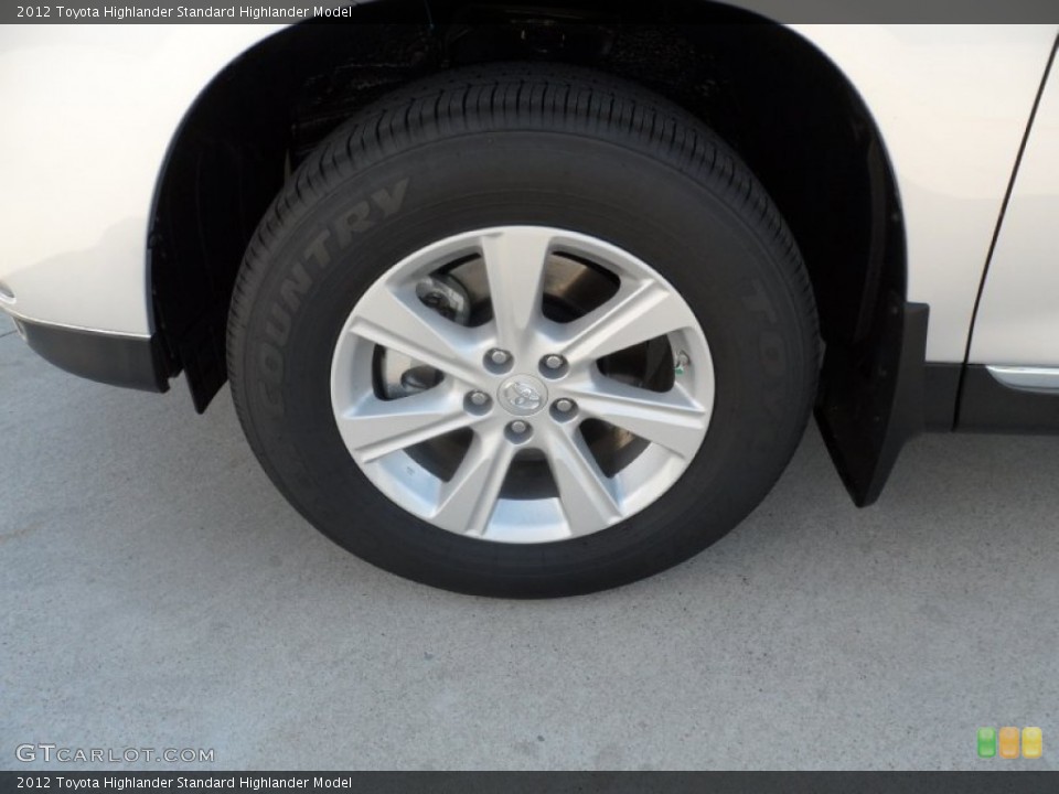 2012 Toyota Highlander  Wheel and Tire Photo #55740075