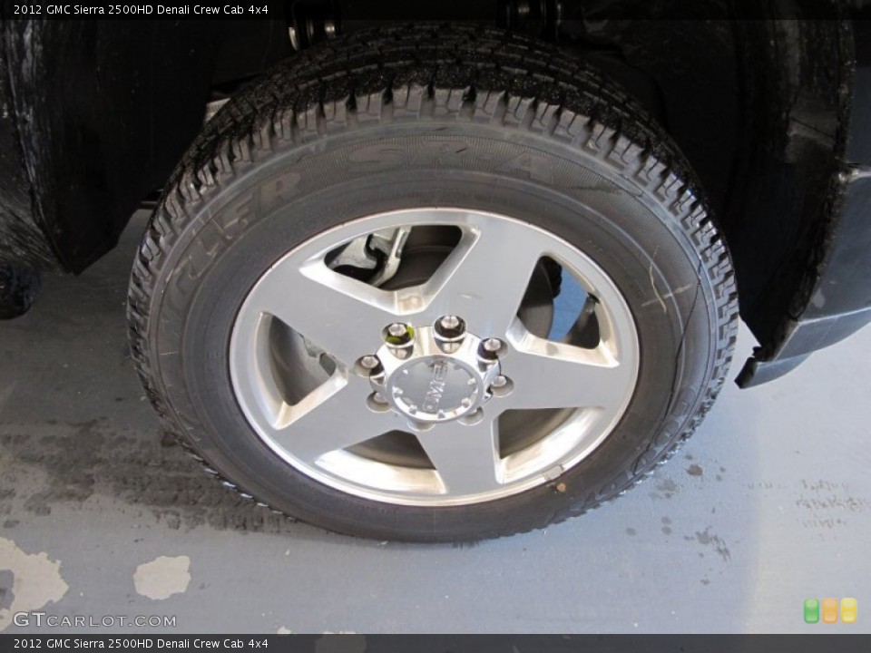 2012 GMC Sierra 2500HD Denali Crew Cab 4x4 Wheel and Tire Photo #55746345