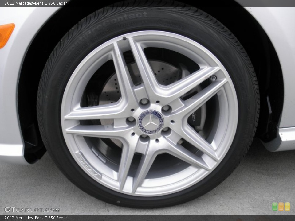 2012 Mercedes-Benz E 350 Sedan Wheel and Tire Photo #55752987