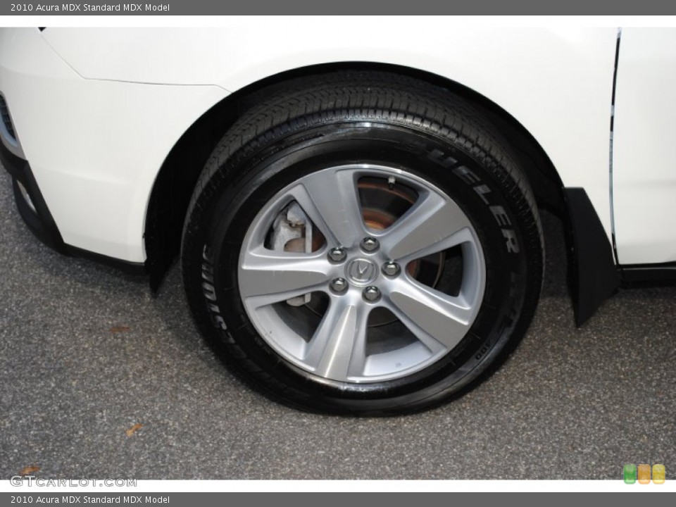 2010 Acura MDX  Wheel and Tire Photo #55753545