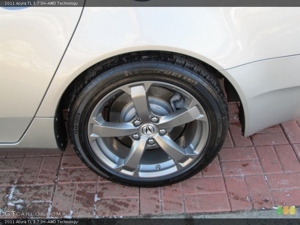 2011 Acura TL 3.7 SH-AWD Technology Wheel and Tire Photo #55755750