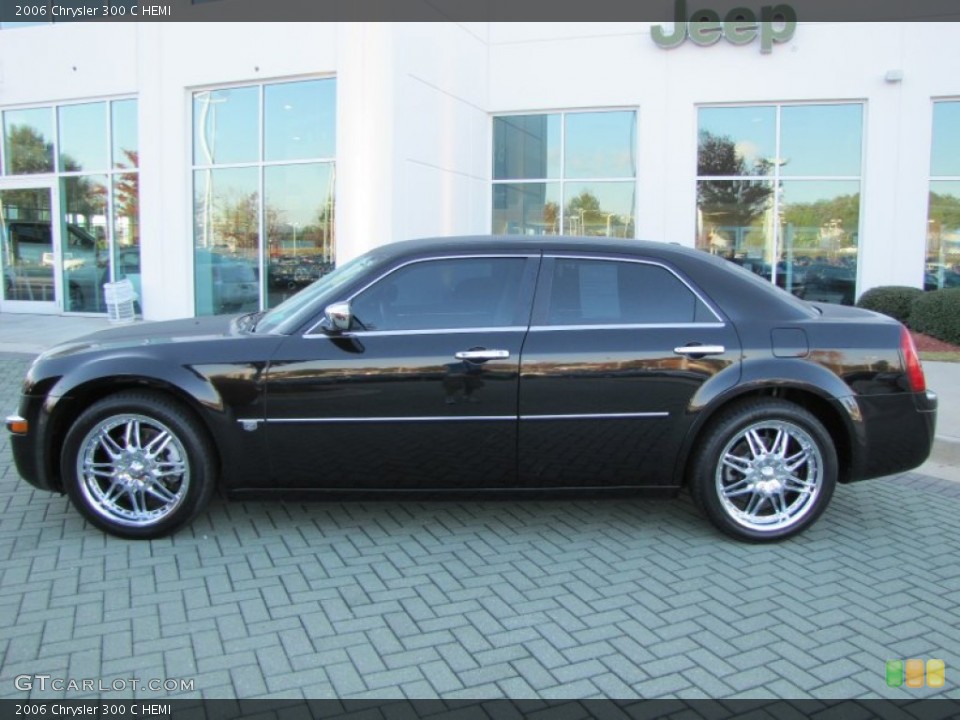 2006 Chrysler 300 Custom Wheel and Tire Photo #55757697