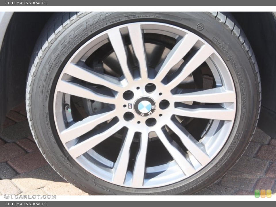 2011 BMW X5 xDrive 35i Wheel and Tire Photo #55759397