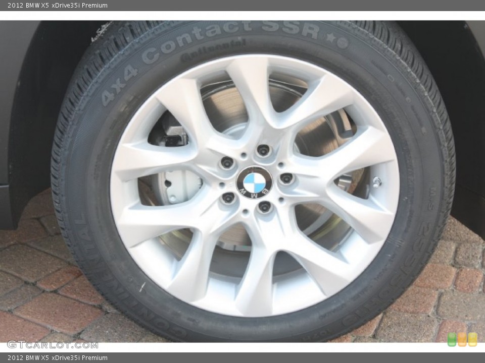 2012 BMW X5 xDrive35i Premium Wheel and Tire Photo #55762652