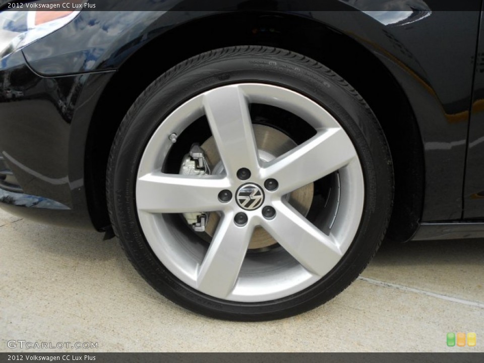 2012 Volkswagen CC Lux Plus Wheel and Tire Photo #55764339