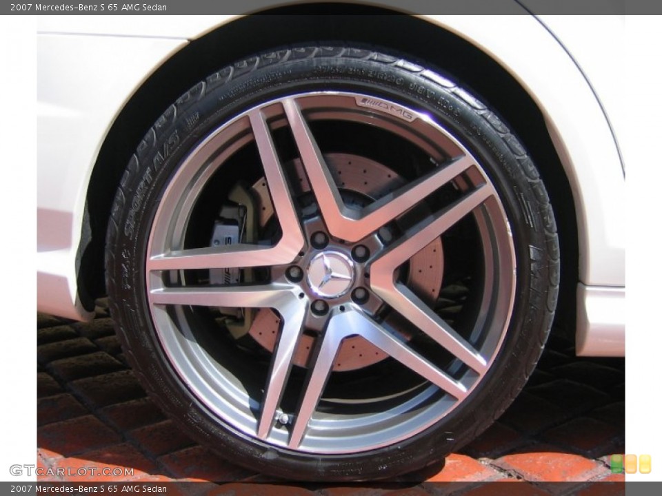 2007 Mercedes-Benz S 65 AMG Sedan Wheel and Tire Photo #55767023