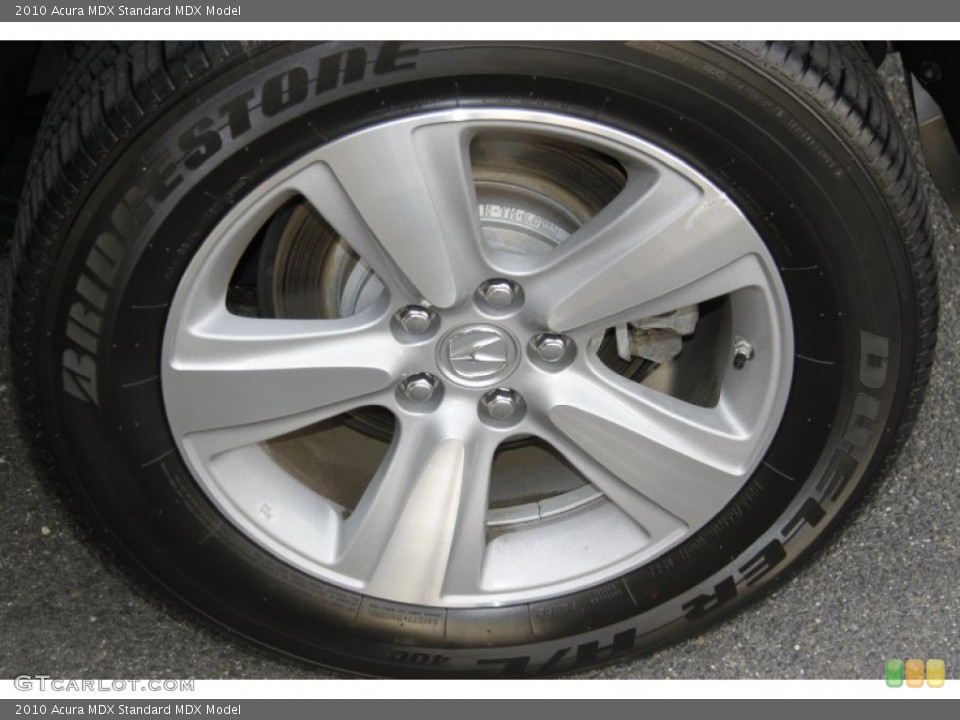 2010 Acura MDX  Wheel and Tire Photo #55770299