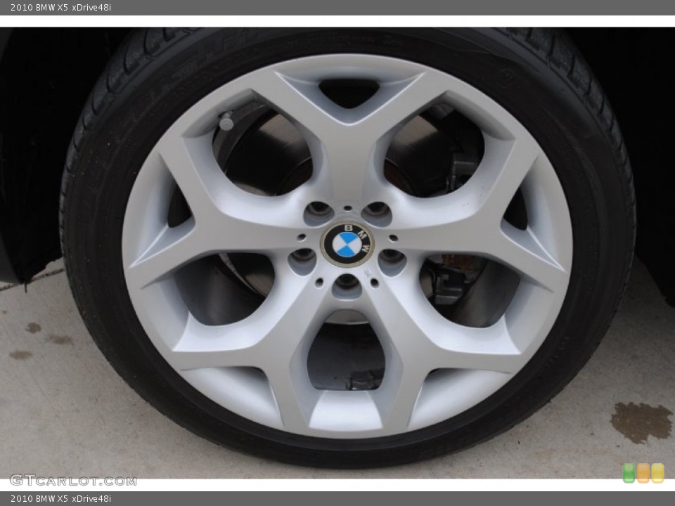 2010 BMW X5 xDrive48i Wheel and Tire Photo #55772294