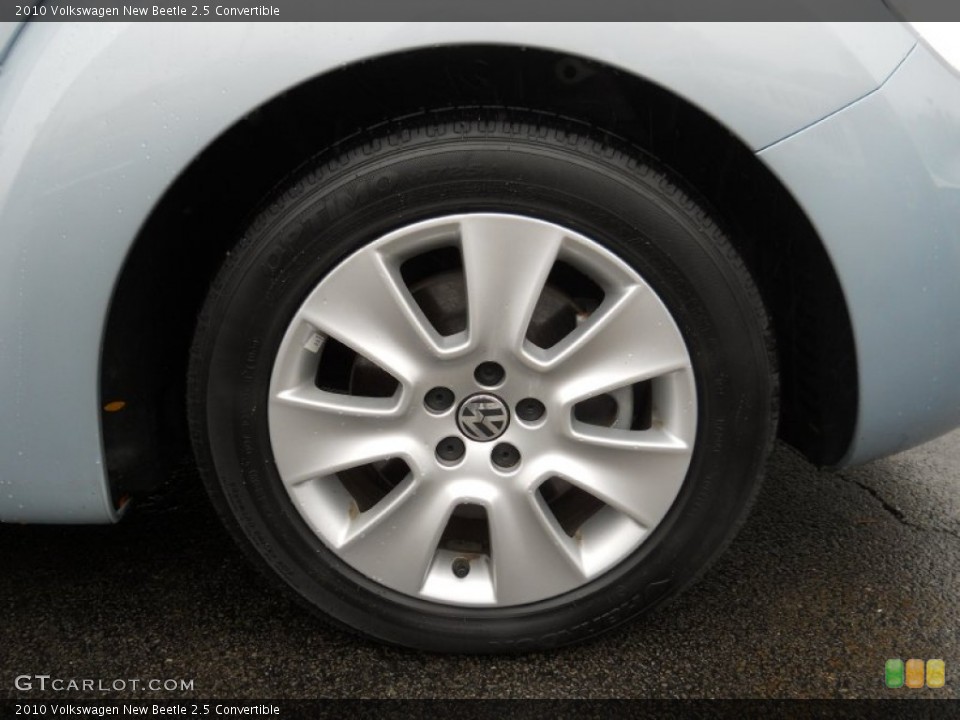 2010 Volkswagen New Beetle 2.5 Convertible Wheel and Tire Photo #55775108