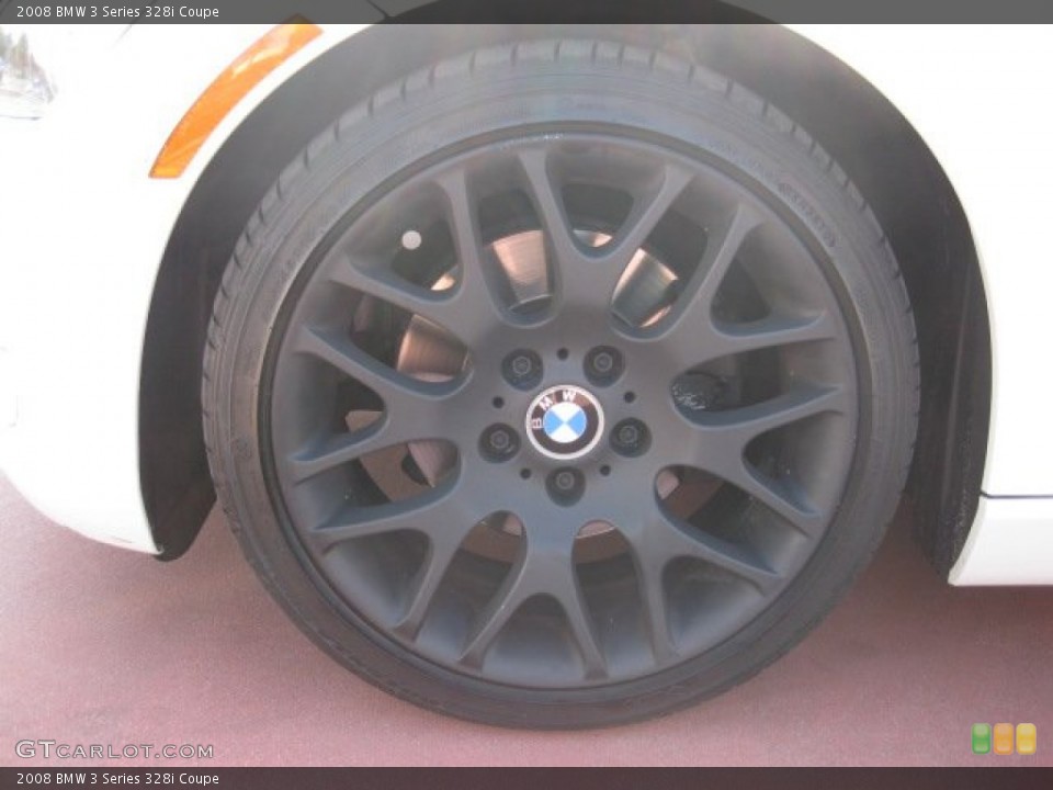 2008 BMW 3 Series 328i Coupe Wheel and Tire Photo #55777999