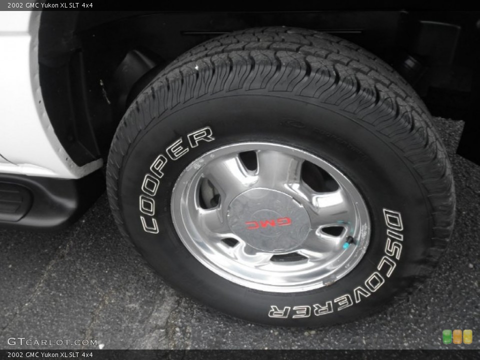 2002 GMC Yukon XL SLT 4x4 Wheel and Tire Photo #55785896