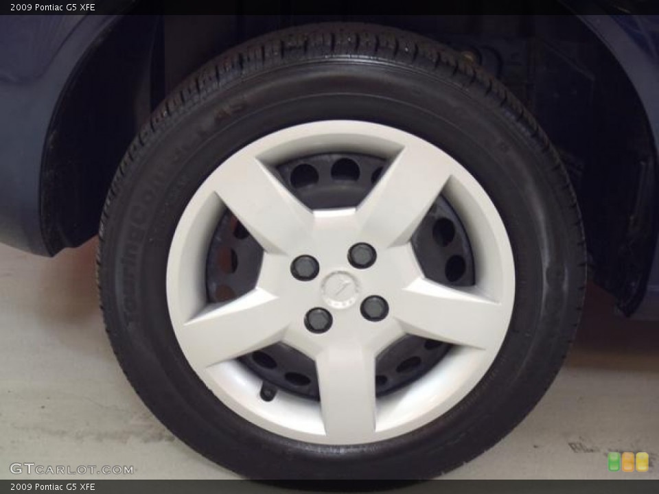 2009 Pontiac G5 XFE Wheel and Tire Photo #55787459