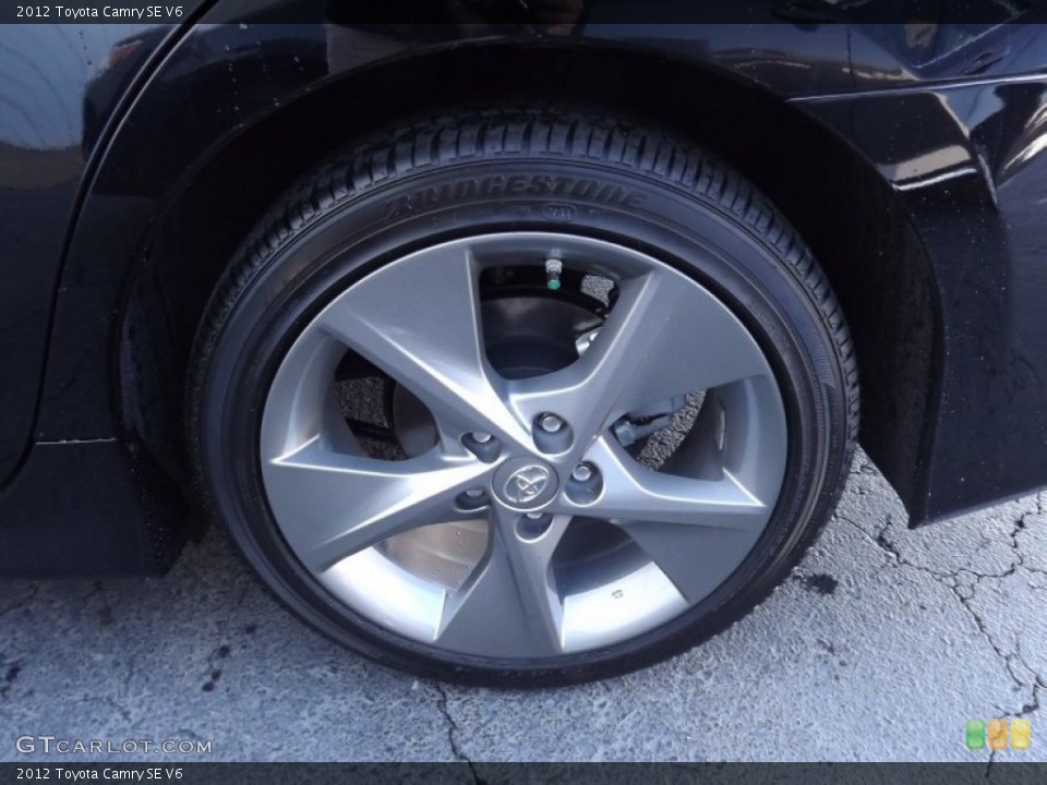 2012 Toyota Camry SE V6 Wheel and Tire Photo #55788068
