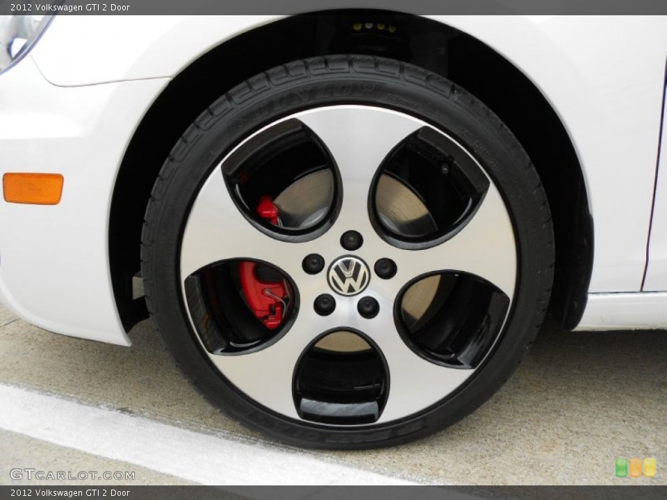 2012 Volkswagen GTI 2 Door Wheel and Tire Photo #55788935