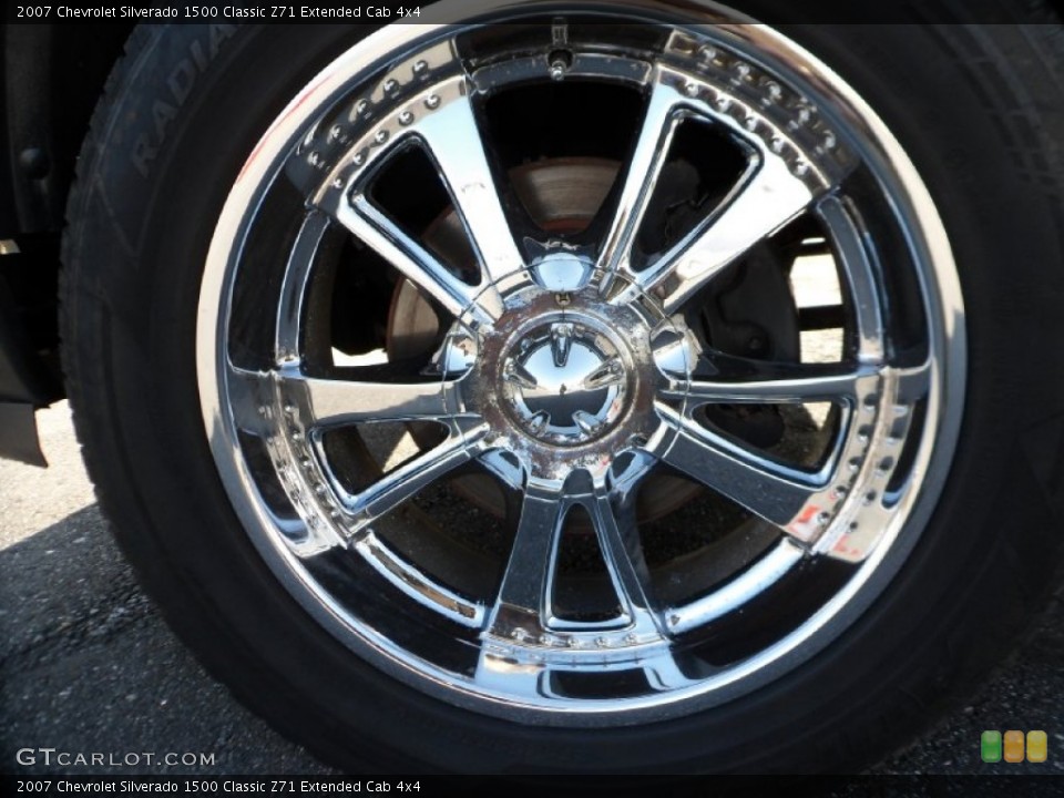 2007 Chevrolet Silverado 1500 Custom Wheel and Tire Photo #55789148