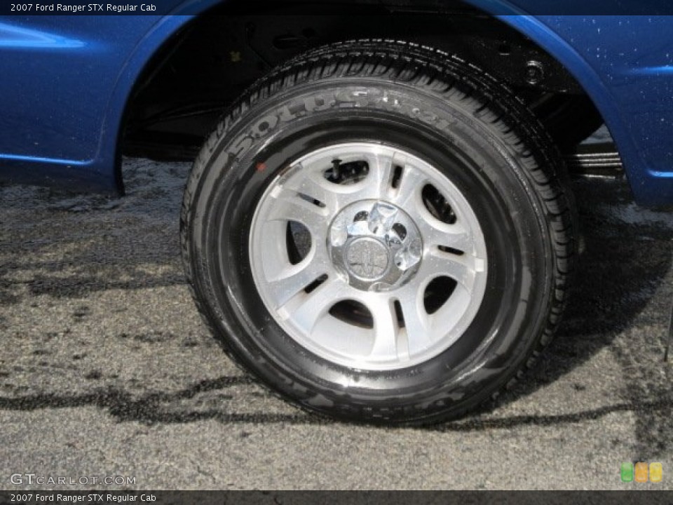 2007 Ford Ranger STX Regular Cab Wheel and Tire Photo #55791941