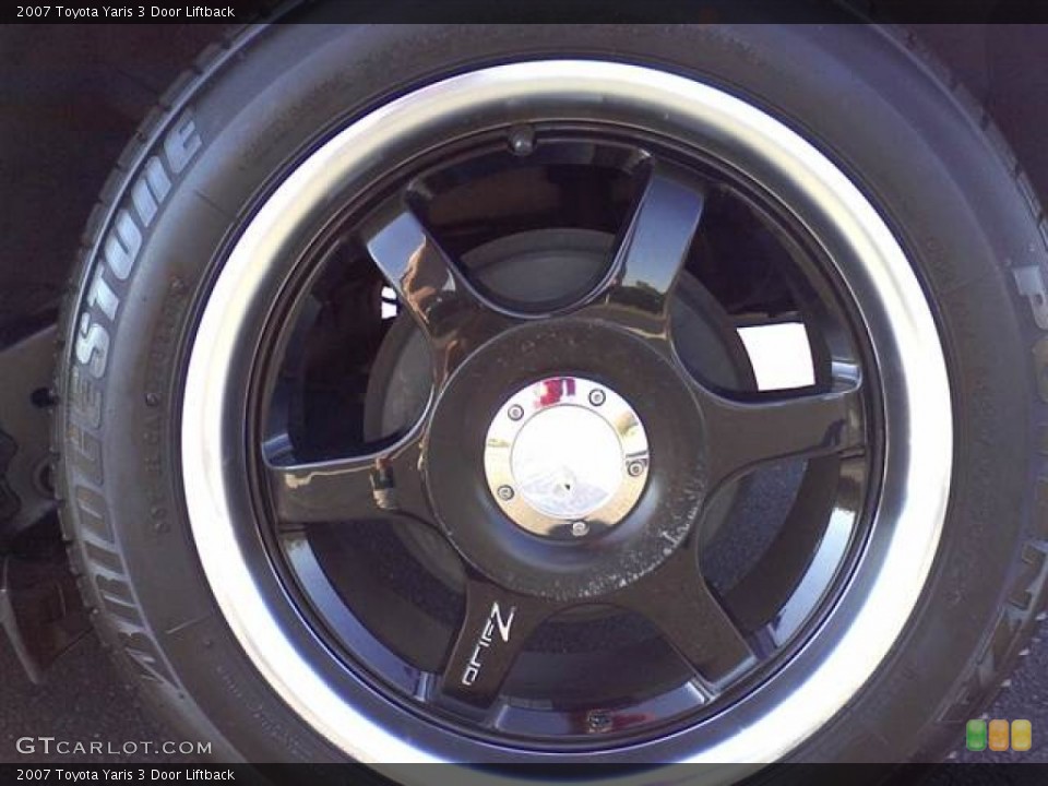 2007 Toyota Yaris Custom Wheel and Tire Photo #55802843