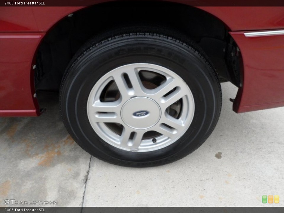 2005 Ford Freestar SEL Wheel and Tire Photo #55802867