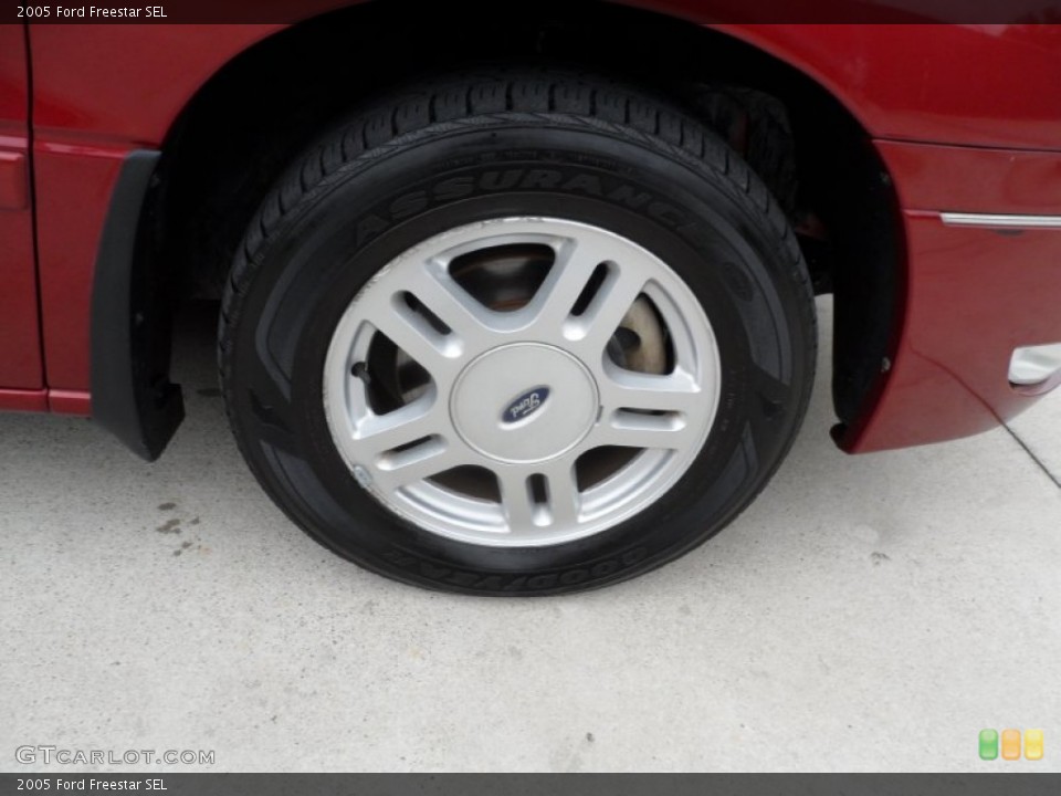 2005 Ford Freestar SEL Wheel and Tire Photo #55802882