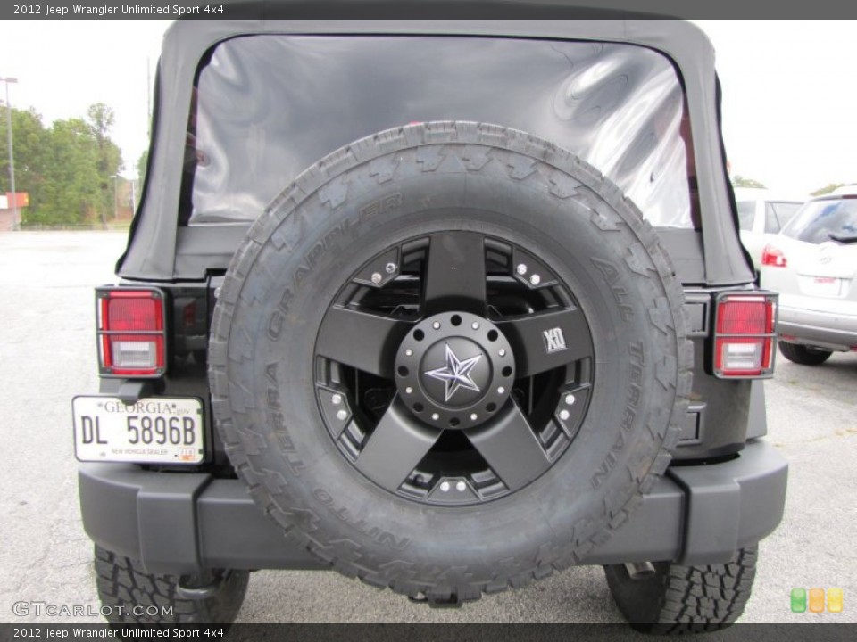 2012 Jeep Wrangler Unlimited Custom Wheel and Tire Photo #55806452