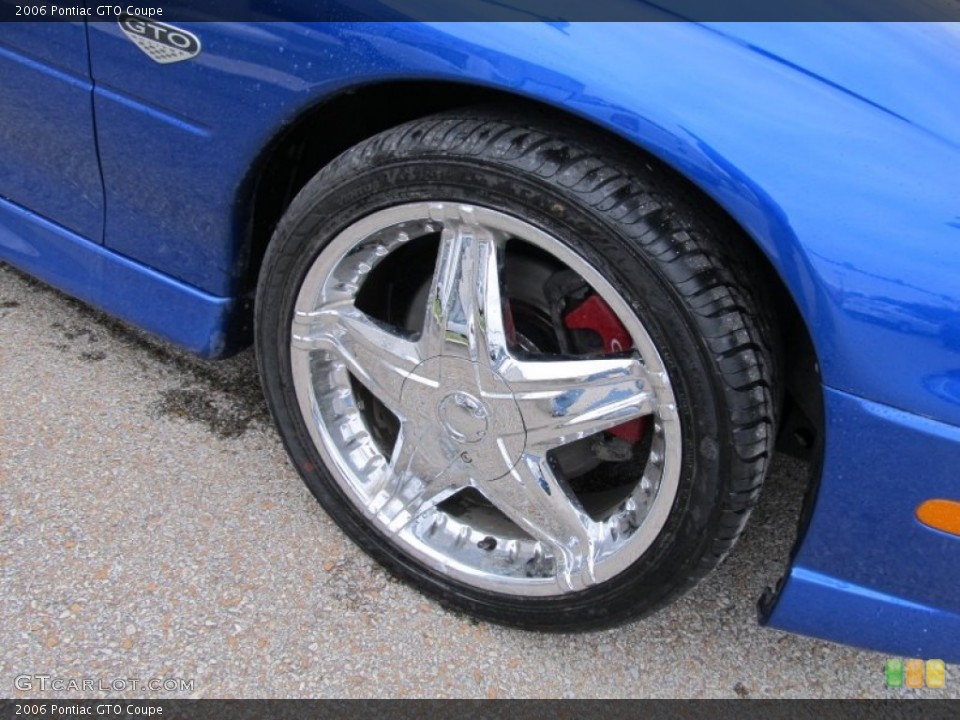 2006 Pontiac GTO Custom Wheel and Tire Photo #55809340