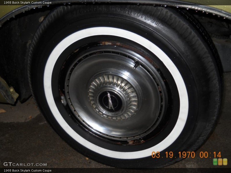 1968 Buick Skylark Custom Coupe Wheel and Tire Photo #55809593