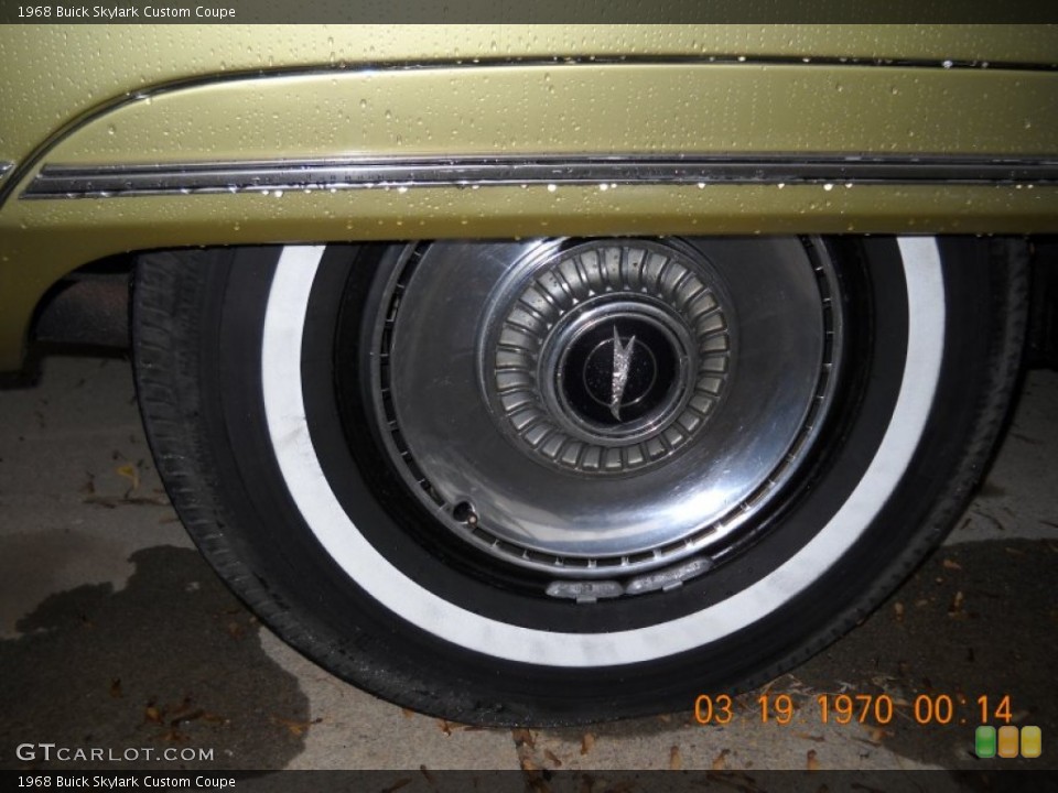 1968 Buick Skylark Custom Coupe Wheel and Tire Photo #55809599
