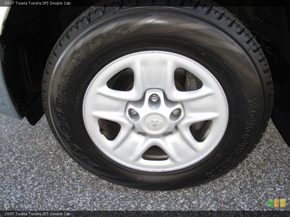 2007 Toyota Tundra SR5 Double Cab Wheel and Tire Photo #55810232